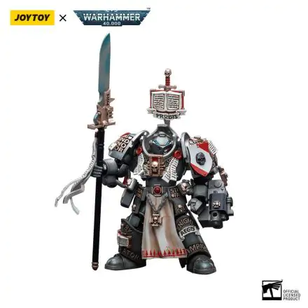 Warhammer 40k Action Figure 1/18 Grey Knights Terminator Jaric Thule 13 cm termékfotója