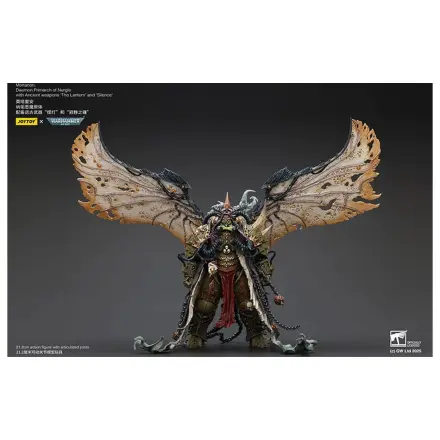 Warhammer 40k Action Figure 1/18 Mortarion Daemon Primarch of Nurgle with Ancient weapons The Lantern and Silence 21 cm product photo