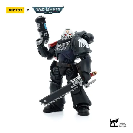 Warhammer 40k Action Figure 1/18 Raven Guard Intercessors Sergeant Ashan 12 cm product photo