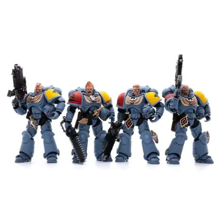 Warhammer 40k Action Figure 4-Pack 1/18 Space Wolves Battle Hunters 12 cm product photo
