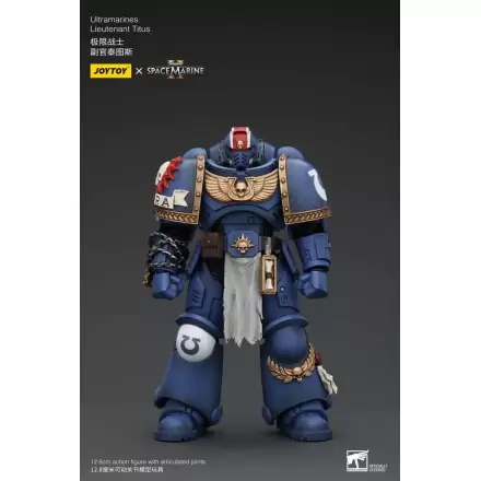 Warhammer 40k Action Figure 1/18 Uitramarines Lieutenant Titus 13 cm termékfotója