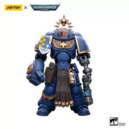 Warhammer 40k Action Figure 1/18 Ultramarines Lieutenant with Power Fist 12 cm product photo