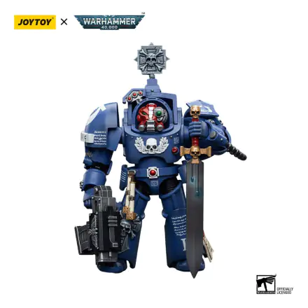 Warhammer 40k Action Figure 1/18 Ultramarines Terminators Sergeant Terconon 12 cm product photo