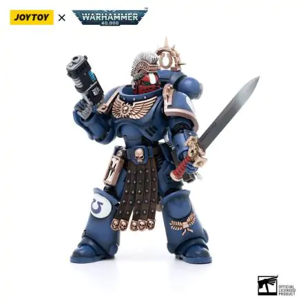 Warhammer 40k Action Figure 1/18 Ultramarines Veteran Sergeant Icastus 12 cm product photo