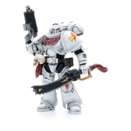Warhammer 40k Action Figure 1/18 White Scars Assault Intercessor Brother Batjargal 12 cm product photo