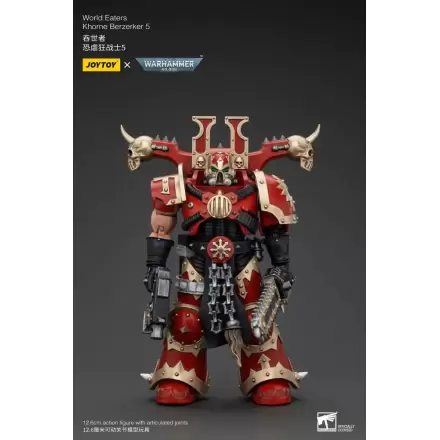 Warhammer 40k Action Figure 1/18 World Eaters Khorne Berzerker 5 13 cm termékfotója