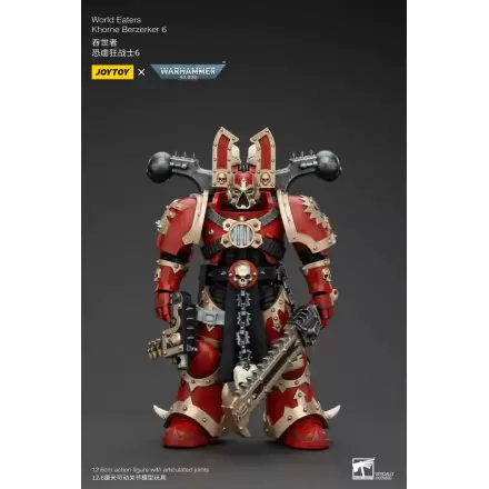 Warhammer 40k Action Figure 1/18 World Eaters Khorne Berzerker 6 13 cm termékfotója