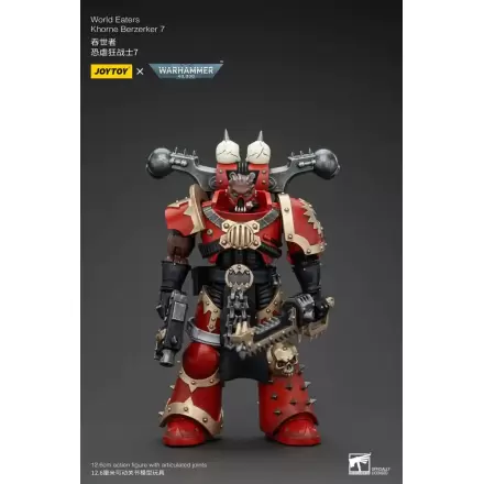 Warhammer 40k Action Figure 1/18 World Eaters Khorne Berzerker 7 13 cm termékfotója