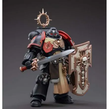 Warhammer 40k Action Figure 1/18 Primaris Space Marines Black Templars Bladeguard Veteran 12 cm product photo