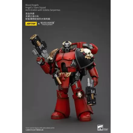 Warhammer The Horus Heresy Action Figure 1/18 Blood Angels Angel's Tears Squad Arch-Erelim with Volkite Serpentas 12 cm termékfotója