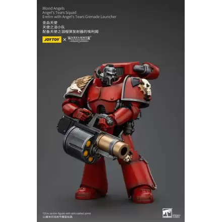 Warhammer The Horus Heresy Action Figure 1/18 Blood Angels Angel's Tears Squad Erelim with Angel's Tears Grenade Launcher 12 cm termékfotója