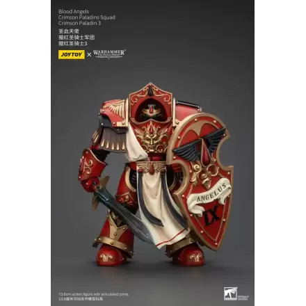 Warhammer The Horus Heresy Action Figure 1/18 Blood Angels Crimson Paladins Squad Crimson Paladin 3 14 cm termékfotója