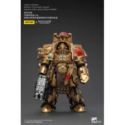 Warhammer The Horus Heresy Action Figure 1/18 Legio Custodes Aquilon Terminator Squad Aquilon with Lastrum Storm Bolter 14 cm termékfotója