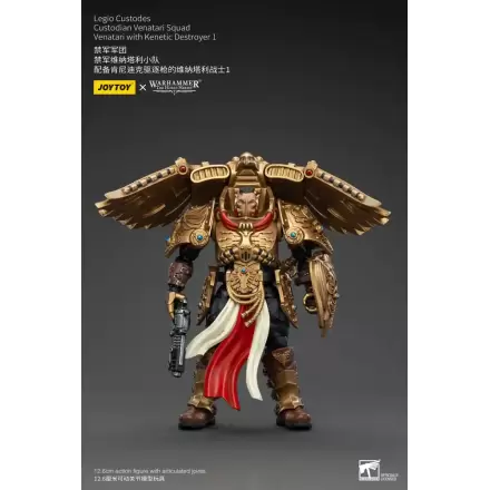 Warhammer The Horus Heresy Action Figure 1/18 Legio Custodes Custodian Venatari Squad Venatari with Kenetic Destroyer 1 13 cm termékfotója