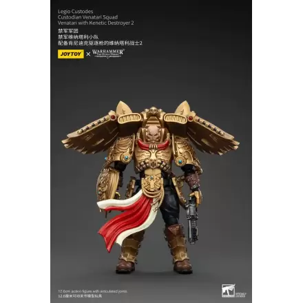 Warhammer The Horus Heresy Action Figure 1/18 Legio Custodes Custodian Venatari Squad Venatari with Kenetic Destroyer 2 13 cm termékfotója