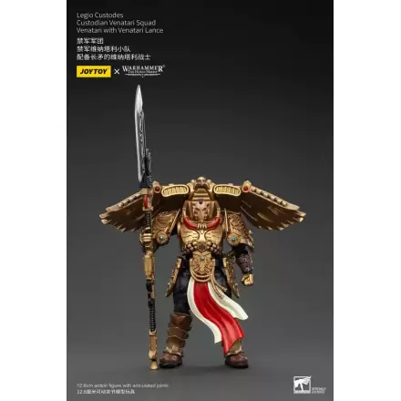 Warhammer The Horus Heresy Action Figure 1/18 Legio Custodes Custodian Venatari Squad Venatari with Venatari Lance 13 cm termékfotója