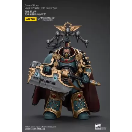Warhammer The Horus Heresy Action Figure 1/18 Sons of Horus Legion Praetor with Power Axe 12 cm product photo