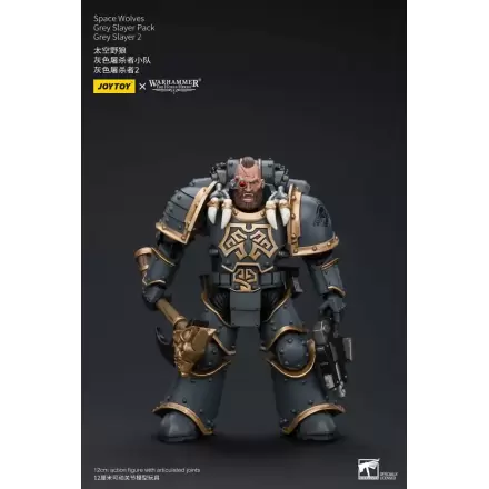 Warhammer The Horus Heresy Action Figure 1/18 Space Wolves Grey Slayer Pack Grey Slayer 2 12 cm termékfotója