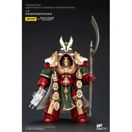 Warhammer The Horus Heresy Action Figure 1/18 Thousand sons Legion Praetor in Cataphractii Terminator Armour 12 cm termékfotója