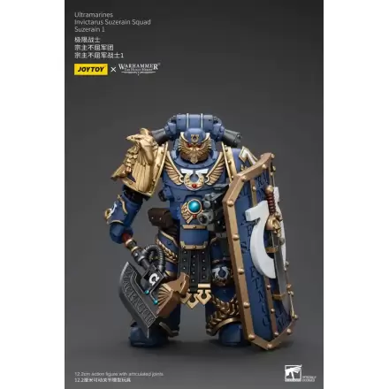 Warhammer The Horus Heresy Action Figure 1/18 Ultramarines Invictarus Suzerain Squad Suzerain 1 12 cm termékfotója