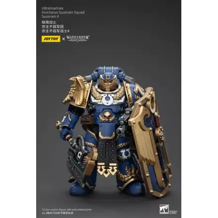 Warhammer The Horus Heresy Action Figure 1/18 Ultramarines Invictarus Suzerain Squad Suzerain 4 12 cm termékfotója