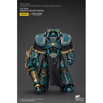Warhammer The Horus Heresy Action Figure Alpha Legion Lernaean Terminator with Conversion Beam Cannon 20 cm product photo