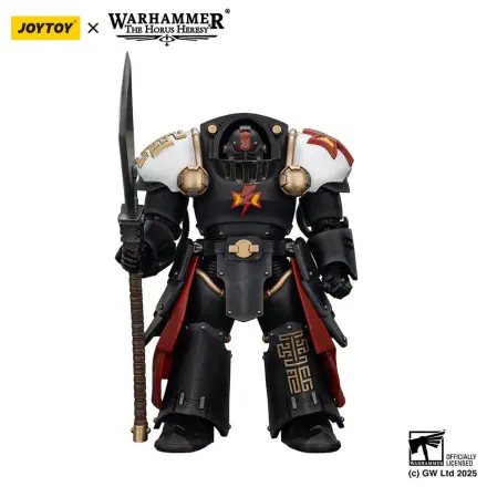 Warhammer The Horus Heresy Action Figure White Scars Ebon Keshig Terminator 2 with Power Glaive 13 cm product photo