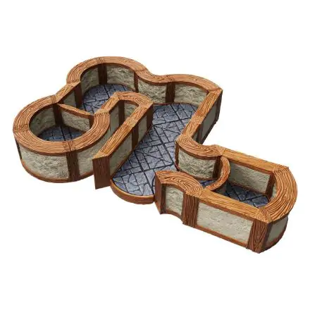 WarLock Tiles: Expansion Pack - Town & Village Angles & Curves product photo