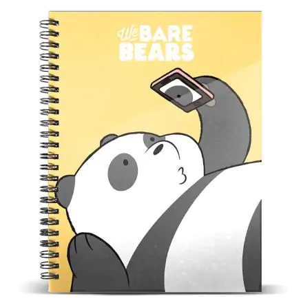 We Bare Bears Panda Bear A4 notebook product photo