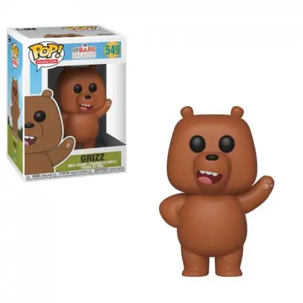 We Bare Bears POP! Animation Vinyl Figure Grizzly 9 cm product photo