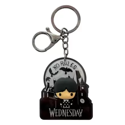 Wednesday 3D Acrylic Keychain termékfotója