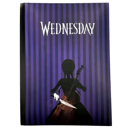 Wednesday A5 Notebook with Light termékfotója