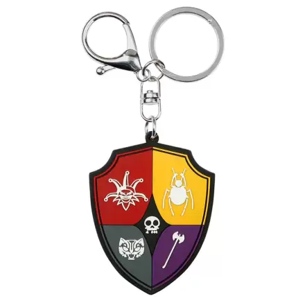 Wednesday Crest keychain product photo