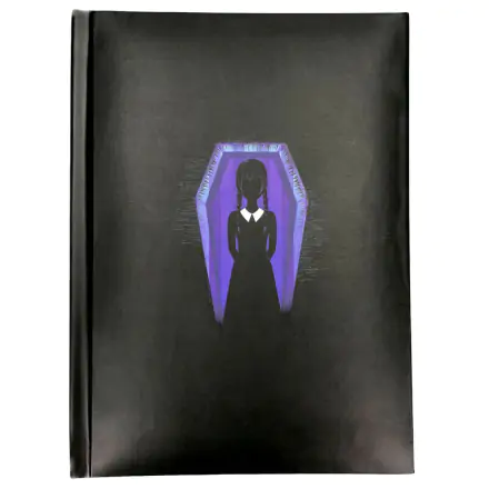 Wednesday Dark Side A5 Notebook with Light product photo