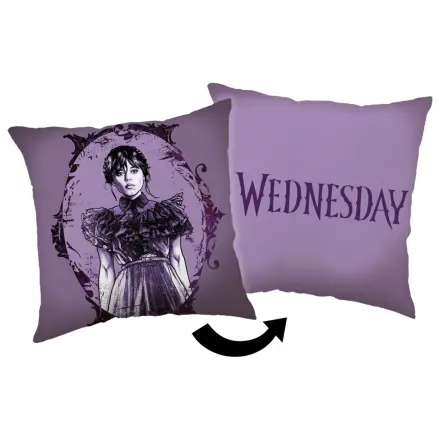Wednesday Gothic throw pillow, decorative pillow 40x40 cm product photo