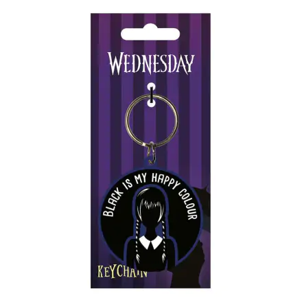 Wednesday Rubber Keychain Happy Colour termékfotója