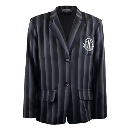 Wednesday Jacket Nevermore Academy black Striped Blazer termékfotója
