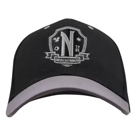 Wednesday Curved Bill Cap Nevermore Academy Black termékfotója