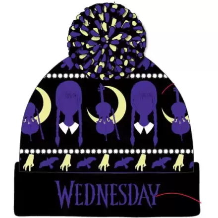 Wednesday Pom-Pom Beanie termékfotója