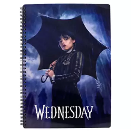 Wednesday rain A4 notebook termékfotója