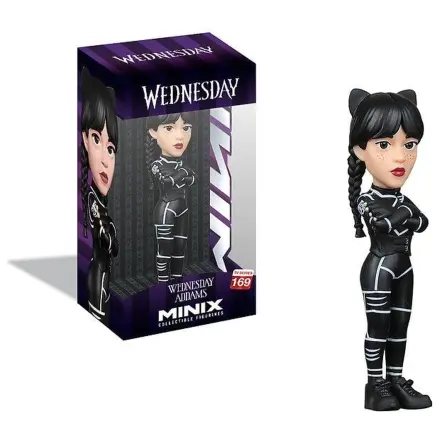 Wednesday Wednesday Addams as Cat Figure Minix 12 cm product photo