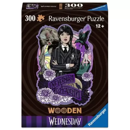 Wednesday WOODEN Jigsaw Puzzle Wednesday Addams (300 pieces) product photo