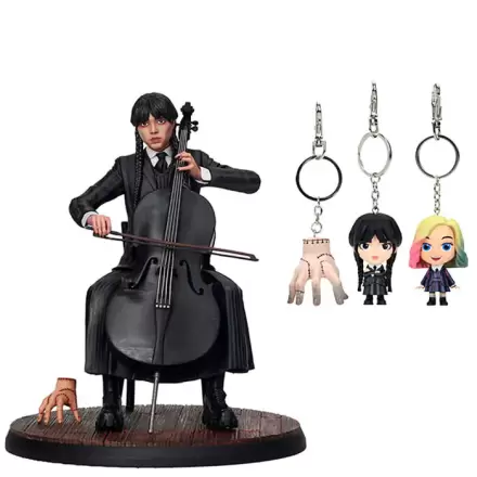 Wednesday Wednesday Cello figure and keychain product photo