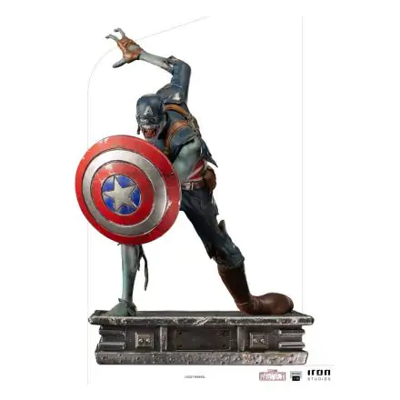What If...? Art Scale Statue 1/10 Captain America Zombie 22 cm product photo