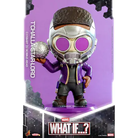 What If...? Cosbaby (S) Mini Figure T'Challa Star-Lord 10 cm termékfotója