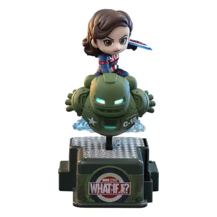 What If...? CosRider Mini Figure with Sound & Light-Up Function Captain Carter 14 cm product photo