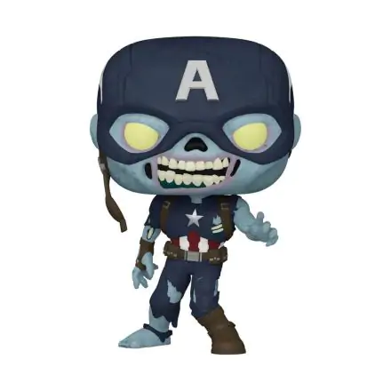 What If...? POP! Animation Vinyl Figure Zombie Captain America Exclusive 9 cm product photo