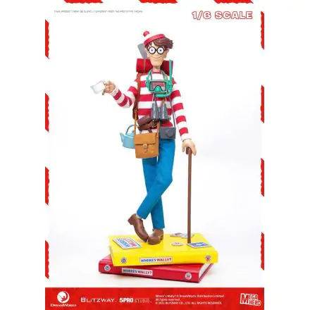 Where's Wally? Mega Hero Action Figure 1/6 Wally 34 cm product photo