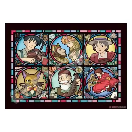Whisper of the Heart Jigsaw Puzzle Stained Glass Characters Gallery (208 pieces) product photo
