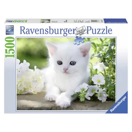 White kitten puzzle 1500pcs product photo